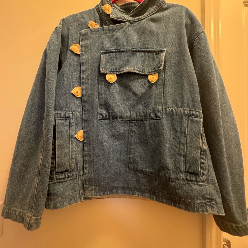 Girls of Dust Rider Jacket in Stone Wash - size Medium